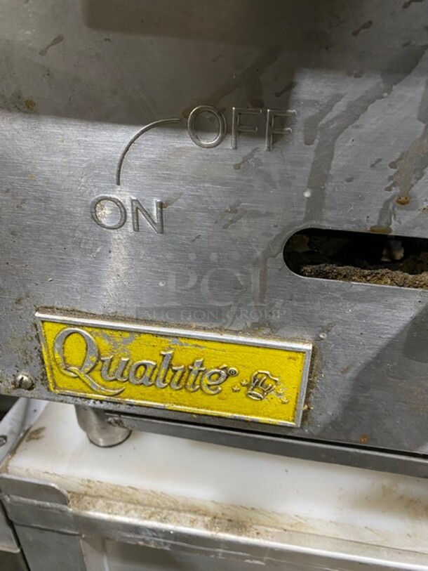 Qualite All Stainless Steel Commercial Countertop Natural Gas Powered Char Broiler Grill! - Image 8 of 8