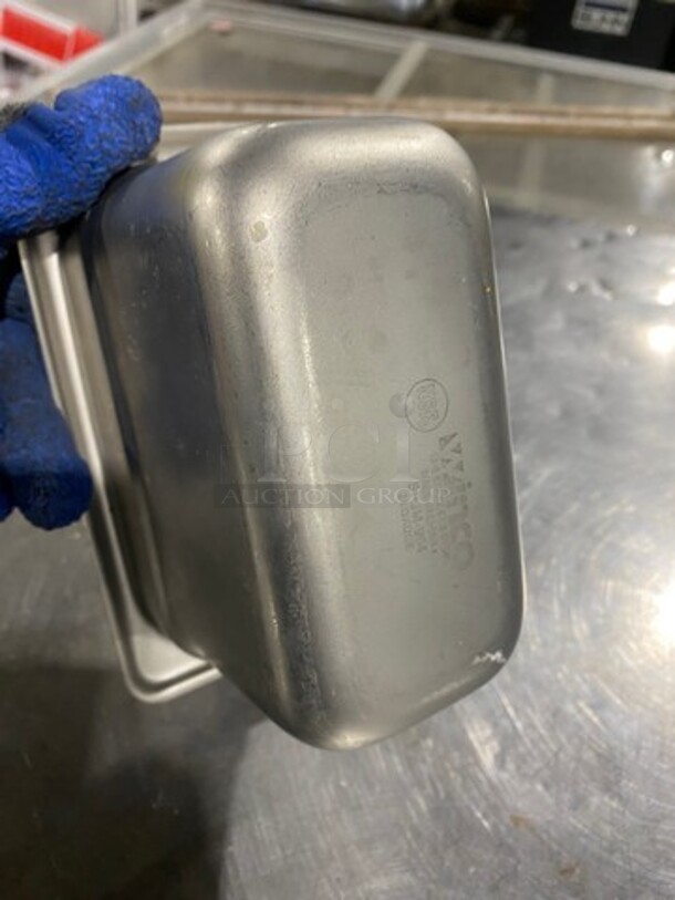 Winco Commercial Steam Table/ Prep Table Food Pans! All Stainless Steel! 16x Your Bid! - Image 4 of 6