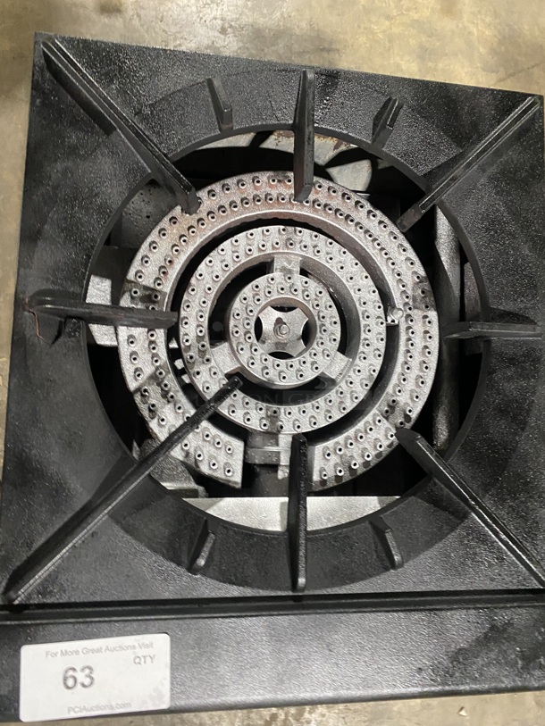 SWEET! Radiance Natural Gas Powered Single Jet Burner Stock Pot Range! Stainless Steel Body! On Small Legs! - Image 5 of 7