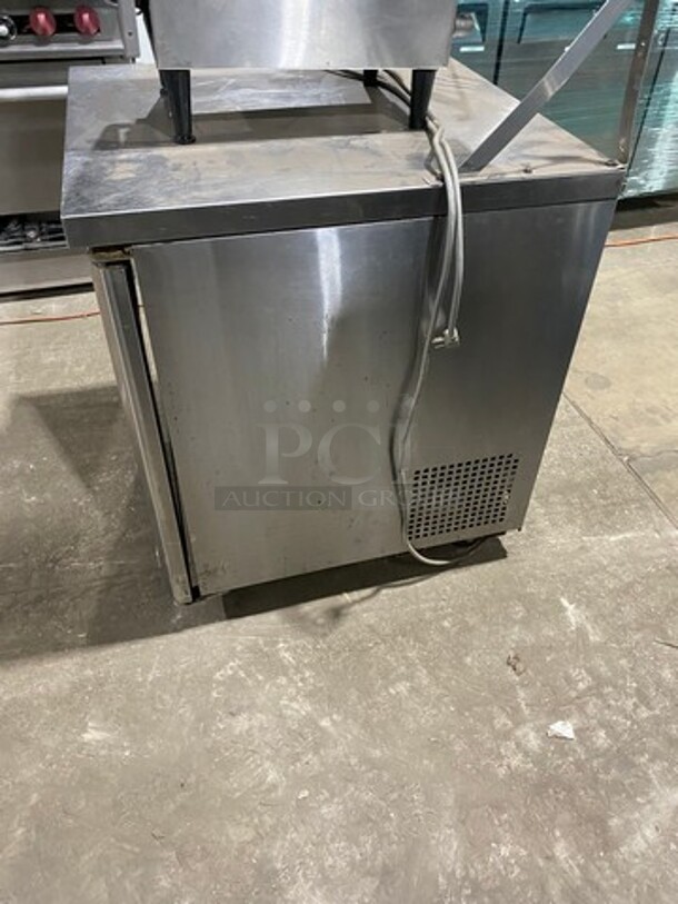 Turbo Air Commercial Single Door Lowboy/Worktop Freezer! With Poly Coated Racks! All Stainless Steel! Model: MUF28 SN: MU2F705113 115V 60HZ 1 Phase - Image 3 of 7