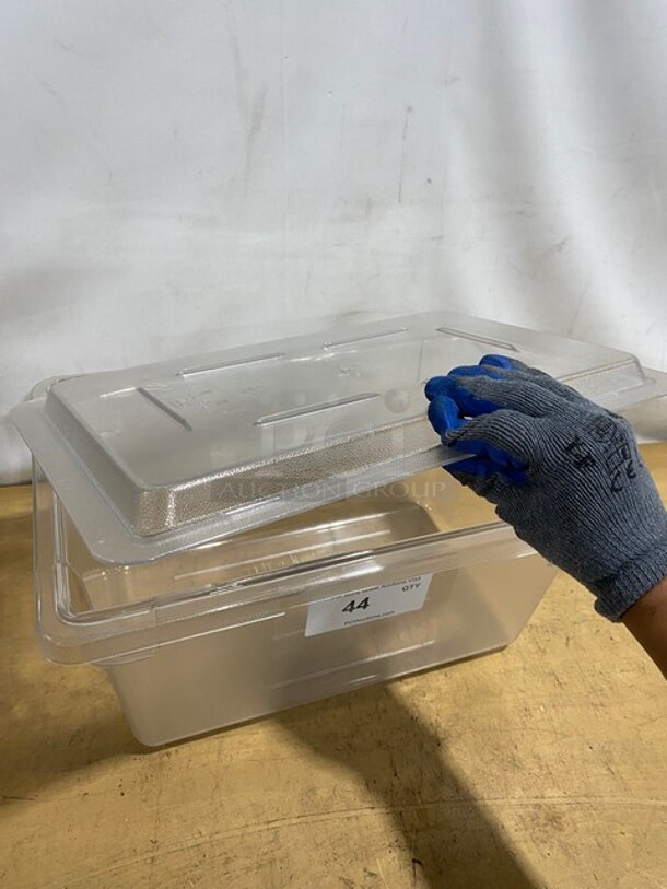 Rubbermaid Commercial Clear Food Pan With Lid! - Image 7 of 8