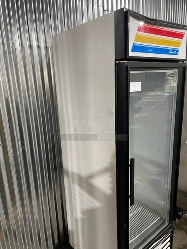 True Commercial Single Door Reach In Freezer Merchandiser! With View Through Door! With Poly Coated Racks! Model: GDM23F SN:7358082 115V 1PH - Image 2 of 9