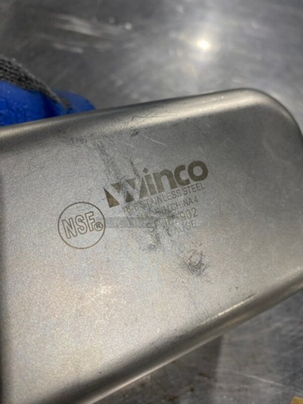 Winco Commercial Steam Table/ Prep Table Food Pans! All Stainless Steel! 7x Your Bid! - Image 5 of 5