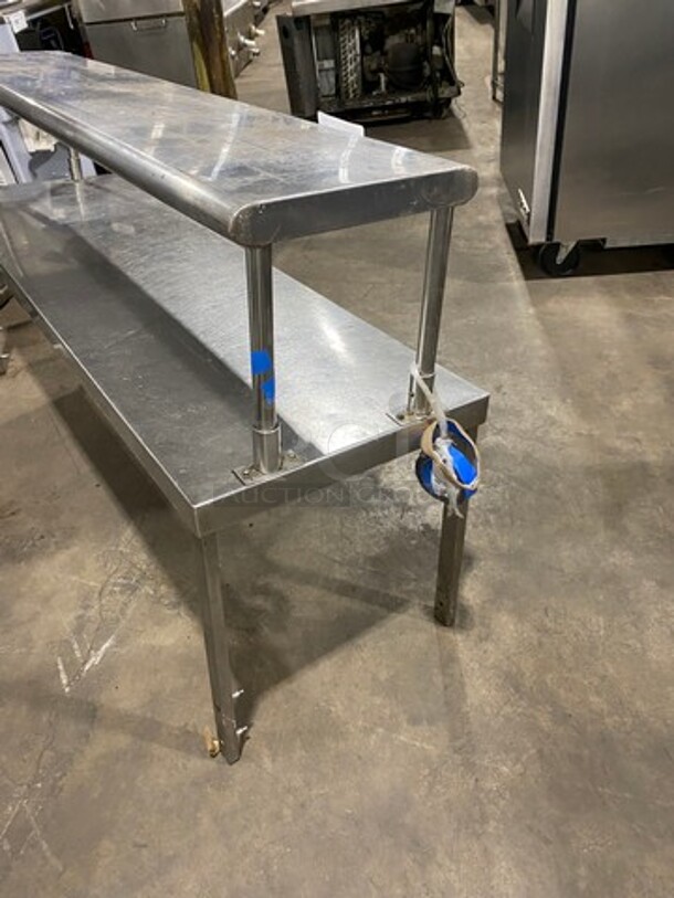 RSW Commercial Double Overhead Shelf! Stainless Steel! - Image 4 of 8