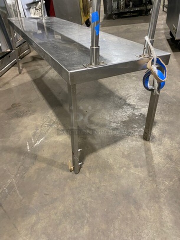 RSW Commercial Double Overhead Shelf! Stainless Steel! - Image 6 of 8