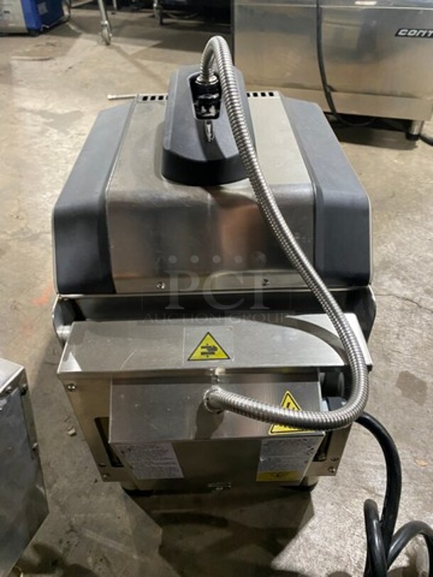 GREAT! LATE MODEL 2018! Electrolux Commercial Countertop Electric Powered Infared Flat Press! With Digital Controls! Stainless Steel Body! On Small Legs! Model: HSPP2RPRS SN: 81210010 208V 60HZ 1 Phase - Image 4 of 8