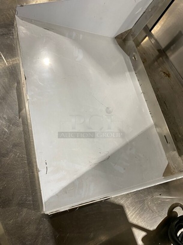 NEW! Advance Tabco Commercial Solid Stainless Steel Wall Mount Shelf! Model: MS1824 - Image 5 of 6