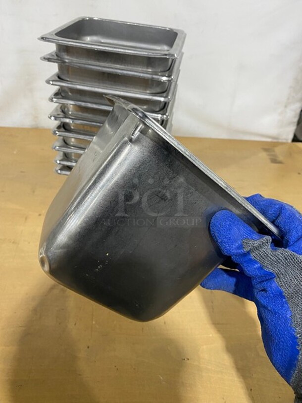 Stainless Steel Steam Table/ Prep Table Food Pans! 10X Your Bid! - Image 4 of 6