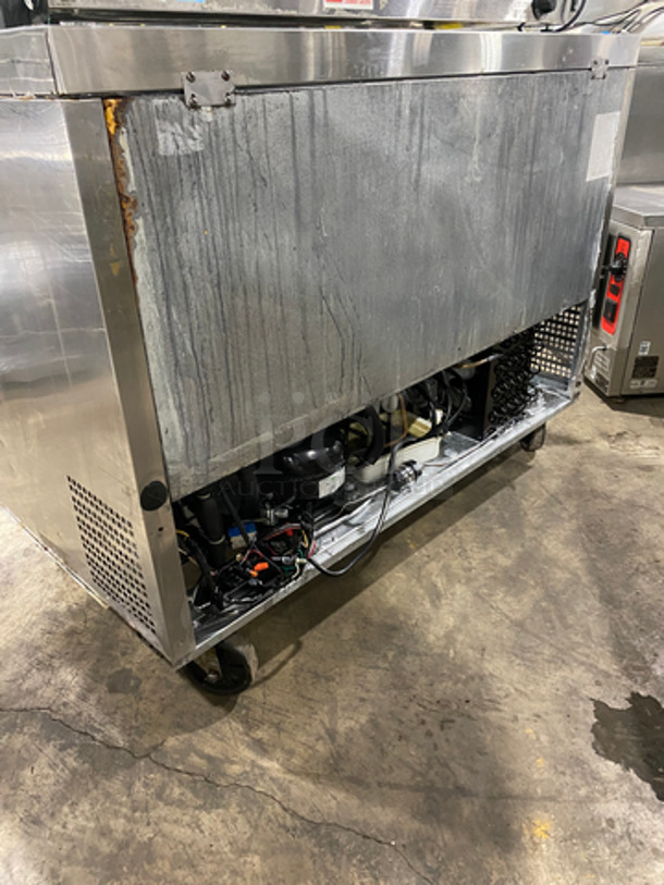 Atosa Commercial Refrigerated 4 Drawer Chef Base! All Stainless Steel! On Casters! Model: MGF8417 SN: MGF841704216071900C40002 115V 60HZ 1 Phase - Image 4 of 8