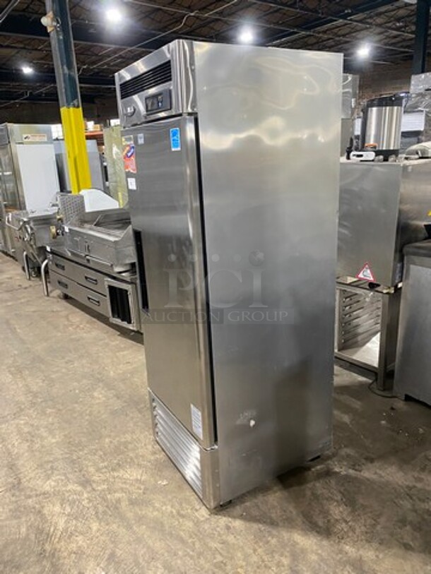 Turbo Air Commercial Single Door Reach-In Freezer! With Poly Coated Racks! Solid Stainless Steel! Maximum Series Model: MSF23NM SN: NF23309052 110/120V 60HZ 1 Phase - Image 3 of 9