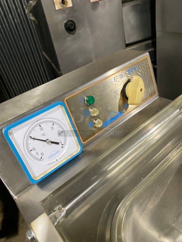 Carpigiani Commercial Floor Style Pasteurizer Machine! All Stainless Steel! Model PASTOMASTER60 Serial 470888! 220V 3Phase! On Casters! - Image 9 of 10