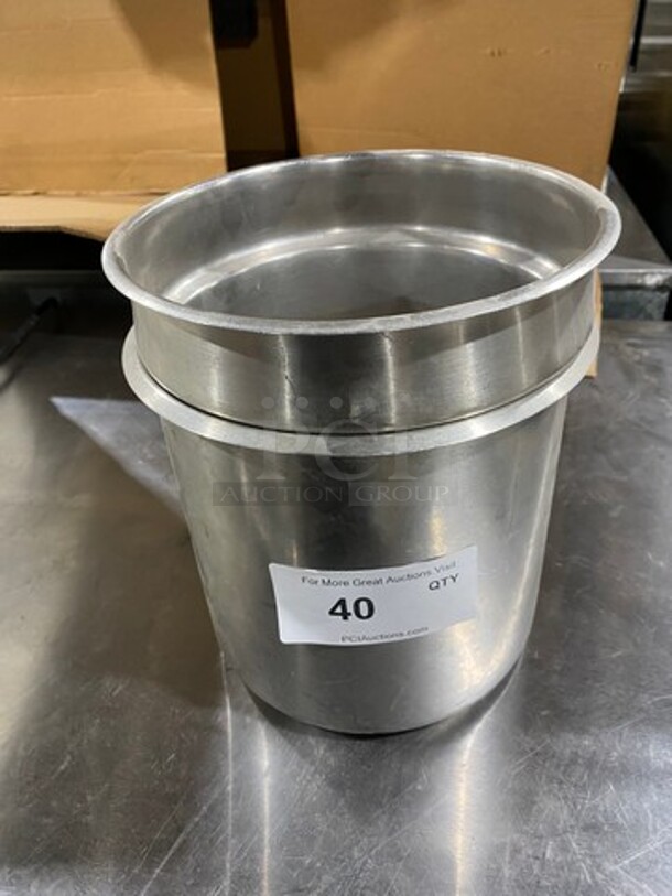 Stainless Steel Round Soup Pan Insert! - Image 1 of 6