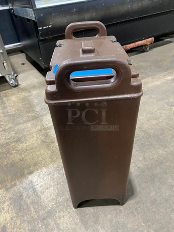 Cambro Insulated Beverage Dispenser/ Holder! With Side Handles! With Lid! - Image 2 of 5