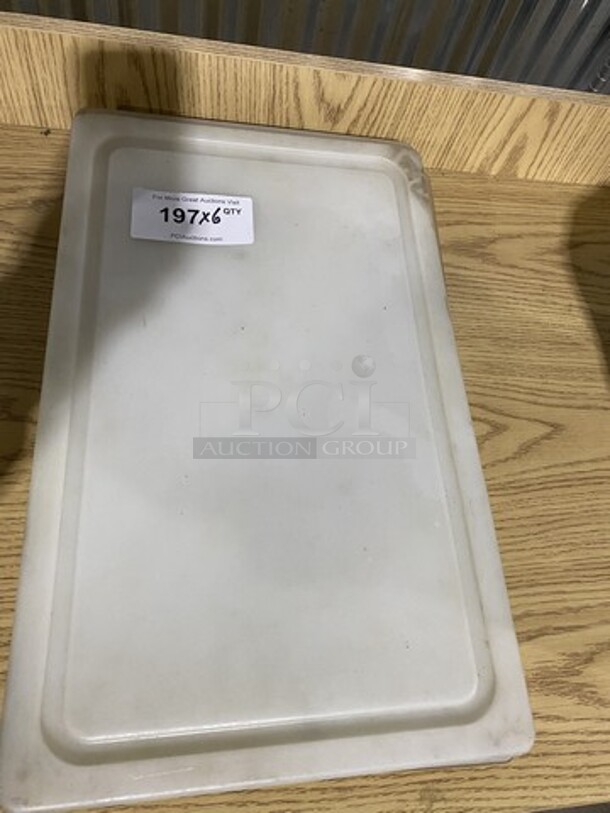 Clear White Cutting Boards! 6 X Your Bid! - Image 1 of 4