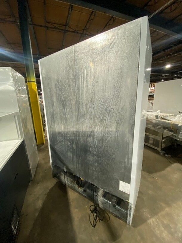 Blue Air Commercial 2 Door Reach In Freezer Merchandiser! With View Through Doors! With Poly Coated Racks! Model BKGF49 Serial KGF49WR060038! 115V 1Phase! - Image 4 of 9