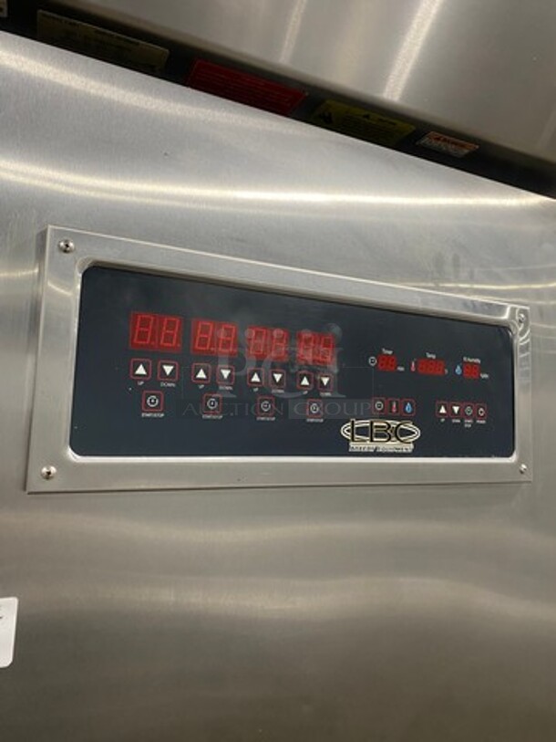 NICE! LBC Commercial Electric Powered Single Door Roll In Rack Proofer/ Warmer Holder/ Hot Food Storage! Solid Stainless Steel! WORKING WHEN REMOVED! Model: LRP1 SN: S55975 208/240V 60HZ 1/3 Phase - Image 8 of 9