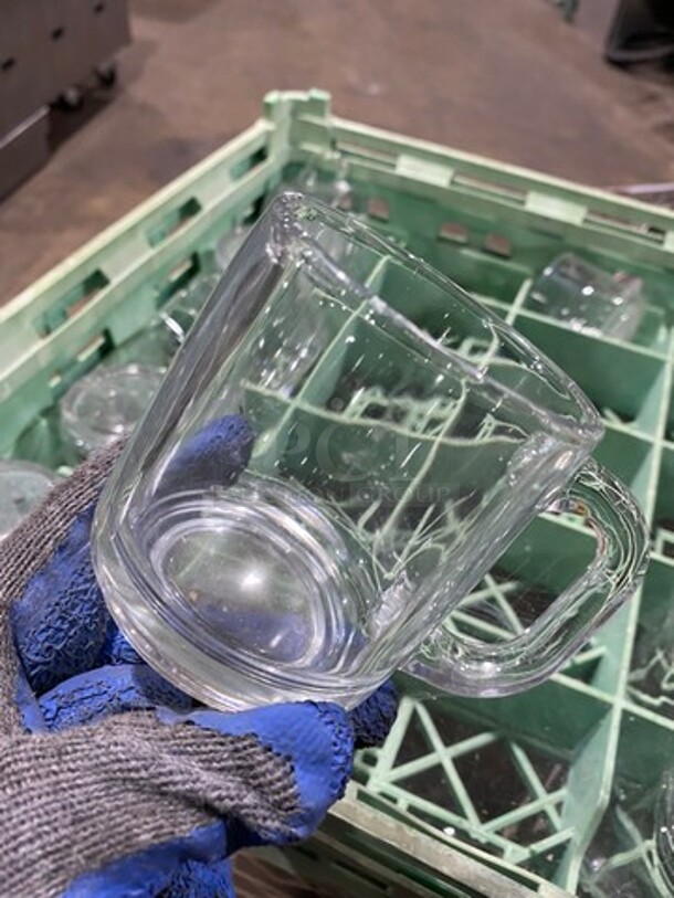 MISCELLANEOUS! Assorted Color Poly Cup Crates! With Assorted Style Stemmed Wine Glasses And Drinking Glasses! 8x Your Bid! - Image 3 of 6