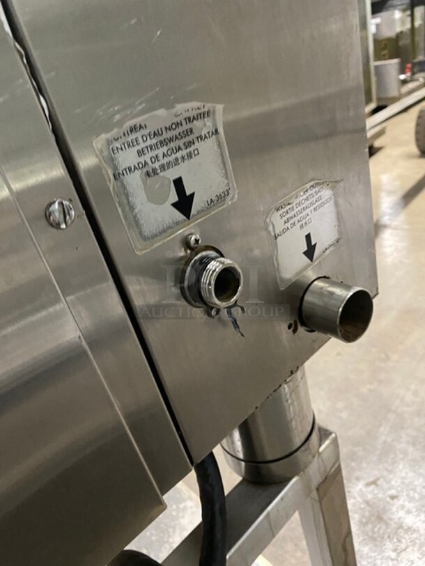 Late Model! Alto Shaam Commercial Electric Powered Combitherm Convection Oven! With Underneath Storage Space! All Stainless Steel! On Legs! 208/230V 3 Phase! Working When Removed! - Image 10 of 12