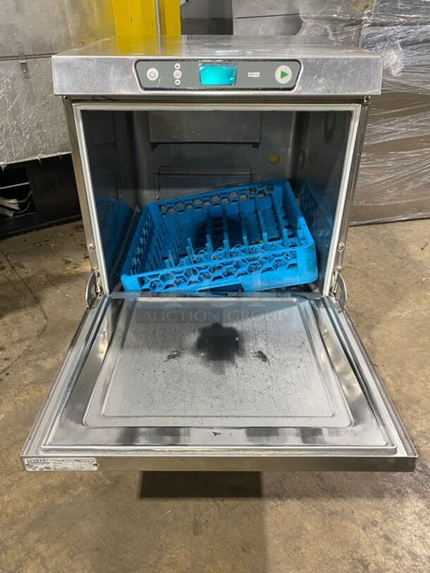 Sweet! LATE MODEL Hobart Commercial Under The Counter Dishwasher! With Dish Rack! All Stainless Steel! Model LXER Serial 231186908! 120/208-240V 1Phase! - Image 5 of 10