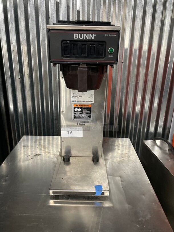 Bunn Stainless Steel Commercial Countertop Coffee Machine! MODEL CW15-APS 120V 1PH  - Image 1 of 11