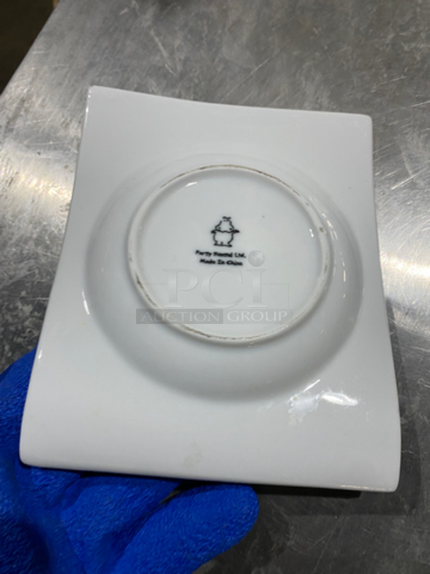 Party Rental Ltd White Decorative Wavy Plates! - Image 6 of 7