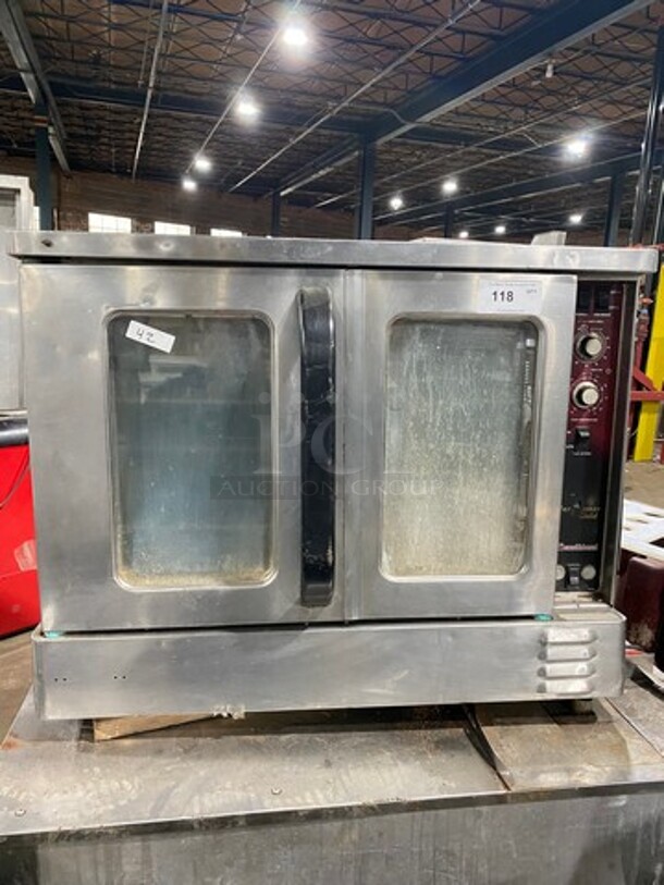 Southbend Single Deck Convection Oven! With View Through Doors! Metal Oven Racks! All Stainless Steel!