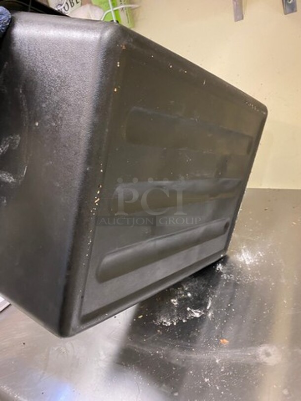 Black Poly Bus Bin! - Image 3 of 4