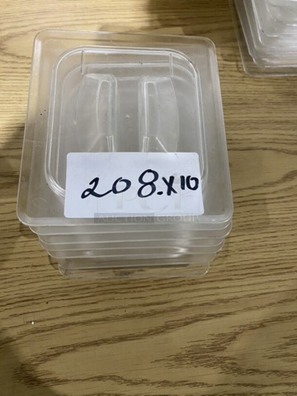 Plastic Food Pan Covers 10 X Your Bid! - Image 1 of 5