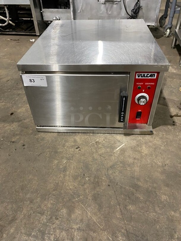 Vulcan Commercial Countertop Electric Powered Convection Steamer! All Stainless Steel! Model: VSX3 SN: AP10394364Y1858 208V 60HZ 1 Phase
