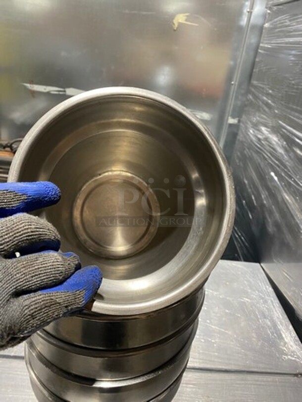 Assorted Size Stainless Steel Round Soup Pan Insert! 5x Your Bid! - Image 4 of 9