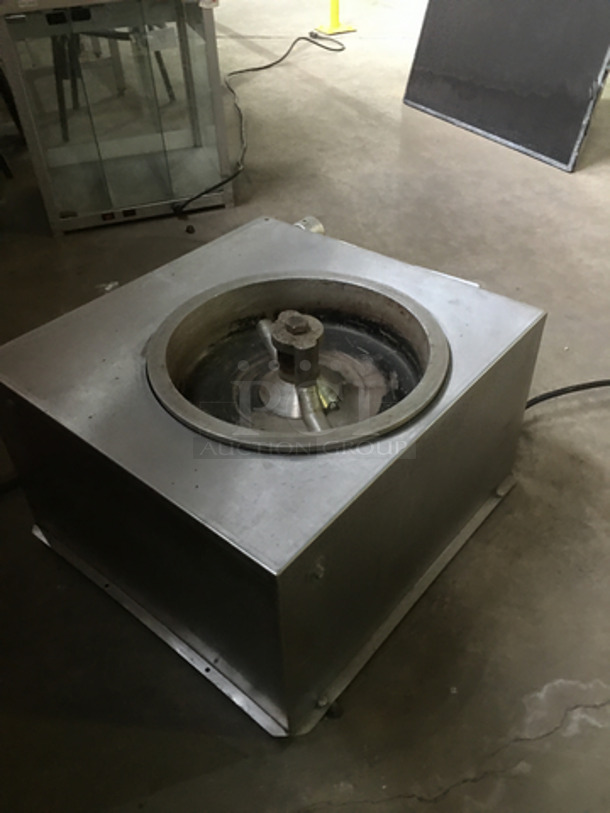 All Stainless Steel Commercial Countertop Pralinator Digital Frosted Nut Maker! Just The Base! - Image 3 of 6