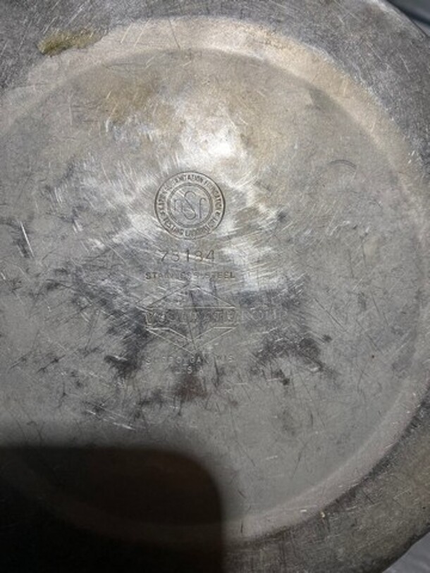 Assorted Size Stainless Steel Round Soup Pan Insert! 5x Your Bid! - Image 9 of 9