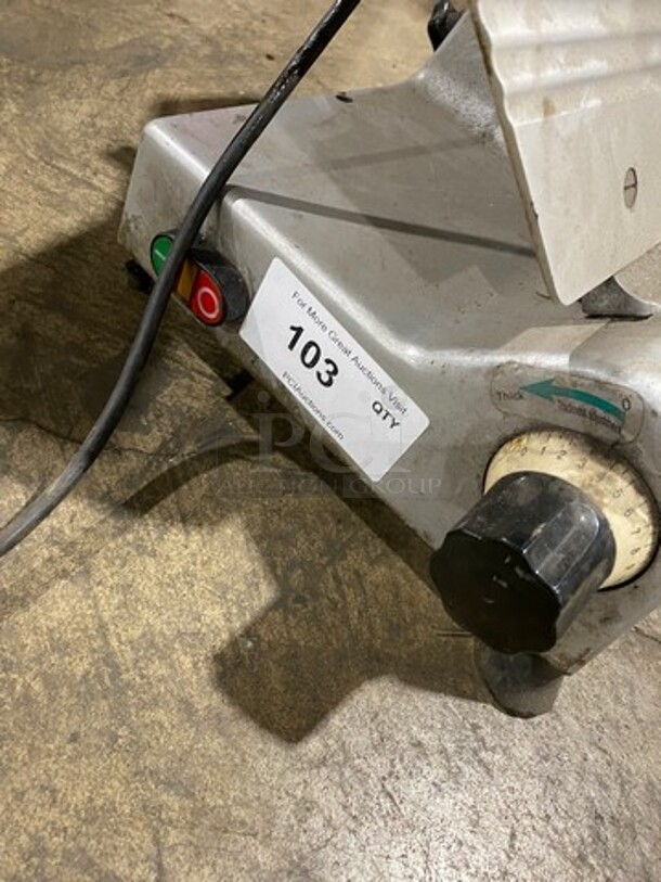 Commercial Countertop Deli/ Meat Slicer! All Stainless Steel! - Image 6 of 8