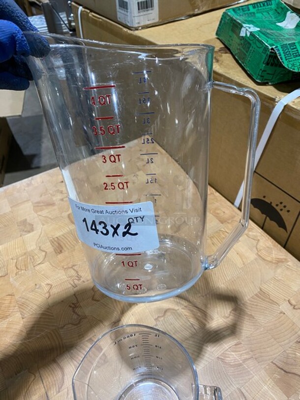 New! Poly Measuring Cup With Handle! 2x Your Bid! - Image 7 of 8