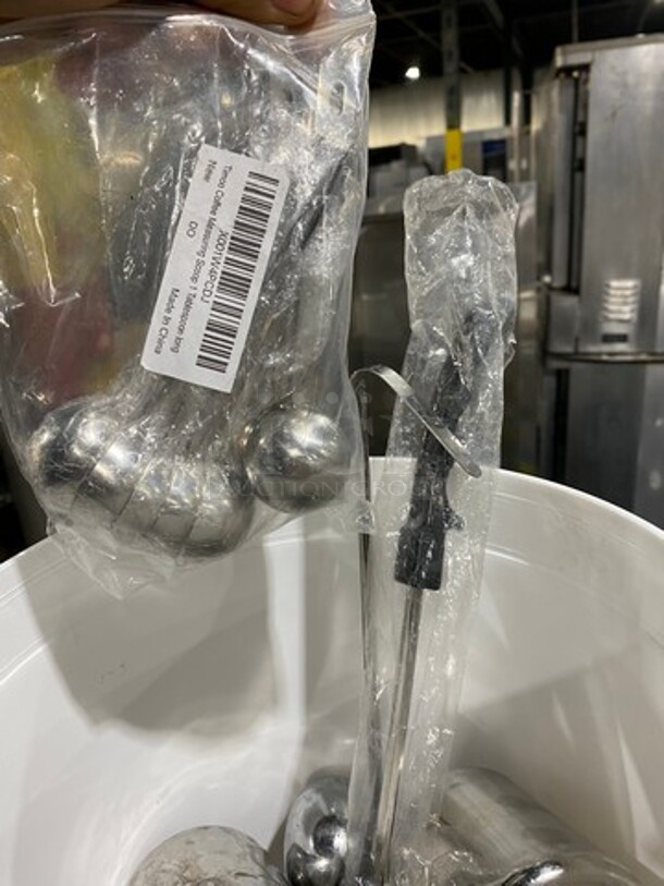 ALL ONE MONEY! MISCELLANEOUS ITEMS! Includes Ladles, Coffee Scoops, Milk Frothing Pitchers And More! - Image 11 of 12