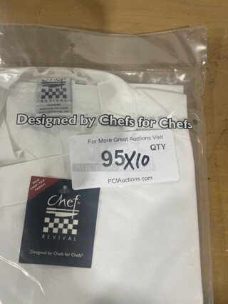Chef Revival Executive Tunic! 10X Your Bid!