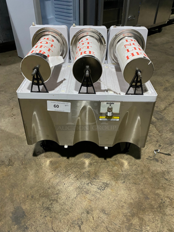 NEW! NEVER USED! Bunn Commercial Countertop Slush Machine Base! All Stainless Steel! On Small Legs! Model: CDS3 SN: CDS0037235 120V 60HZ 1 Phase - Image 1 of 10