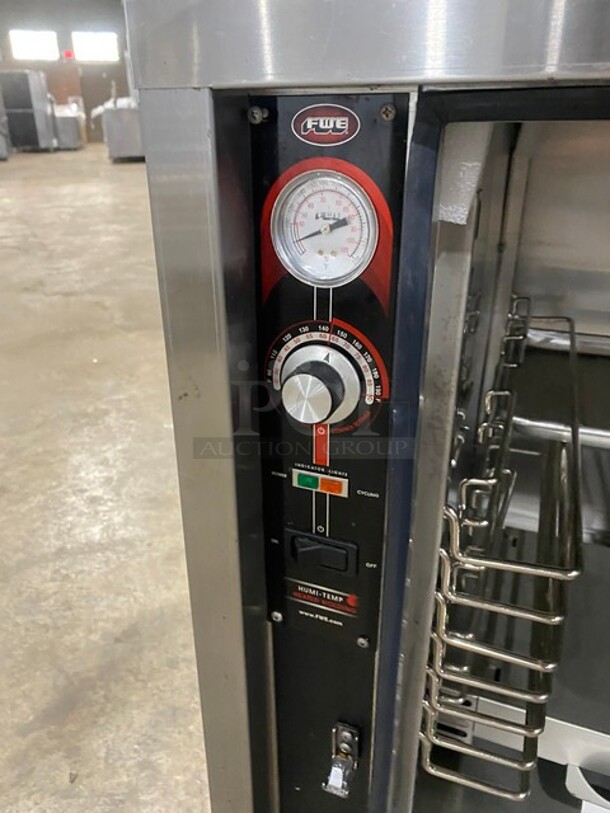 FWE Commercial 1/2 Height Undercounter Insulated Food Warmer/Heated Holding Cabinet! All Stainless Steel! With 7 Pan Capacity! 120V! Model: TS-1826-7 SN: 217223003! - Image 7 of 8