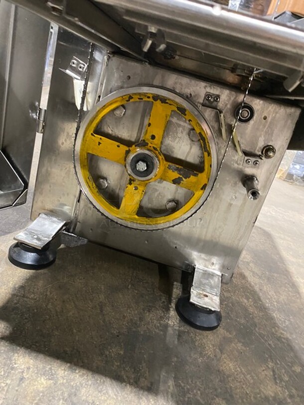 Commercial Countertop Bone/ Meat Saw! All Stainless Steel! Model: JG210A SN: C100067 110V - Image 7 of 9