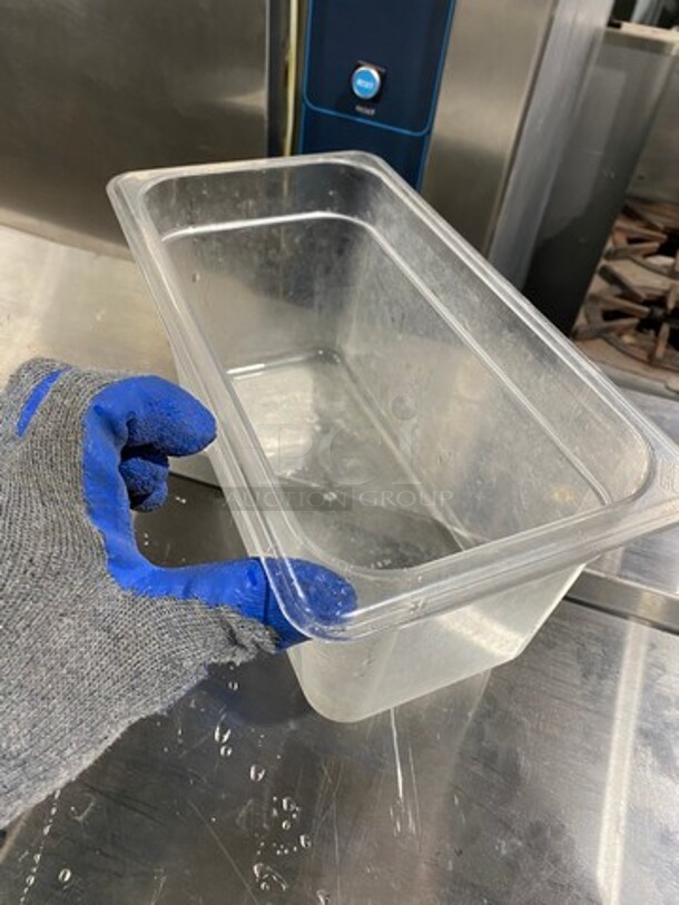 Cambro Clear Poly 1/3x6" Food Containers! 7x Your Bid! - Image 8 of 8