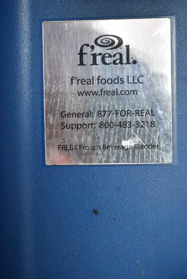 F'real FRLB4 Metal Commercial Countertop Milkshake Maker. Screen Is Cracked. 115 Volts, 1 Phase. Cannot Test Due To Cut Power Cord - Image 2 of 7