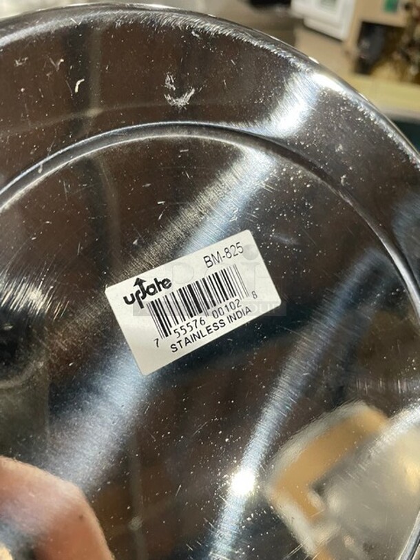Update Commercial Round Food Drop In Pan! All Stainless Steel! Model BM825! - Image 5 of 5
