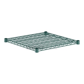 BRAND NEW SCRATCH & DENT! Regency 24" x 24" NSF Green Epoxy Wire Shelf. IN BOX!! 4 In Total. 