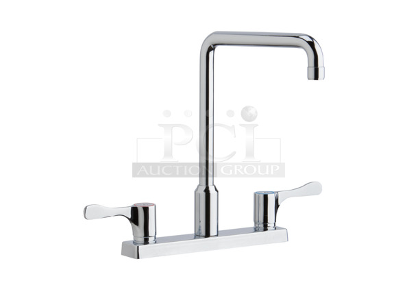 ALL ONE MONEY! Tier Lot of 4 BRAND NEW! Elkay LKD2442BHC Faucets. Stock Picture Used As Gallery Picture - Image 1 of 5