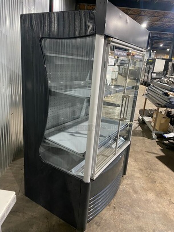 AHT Commercial Refrigerated Display Case Merchandiser! With 2 View Through Doors! Model MTL! 230V 1Phase! - Image 4 of 9