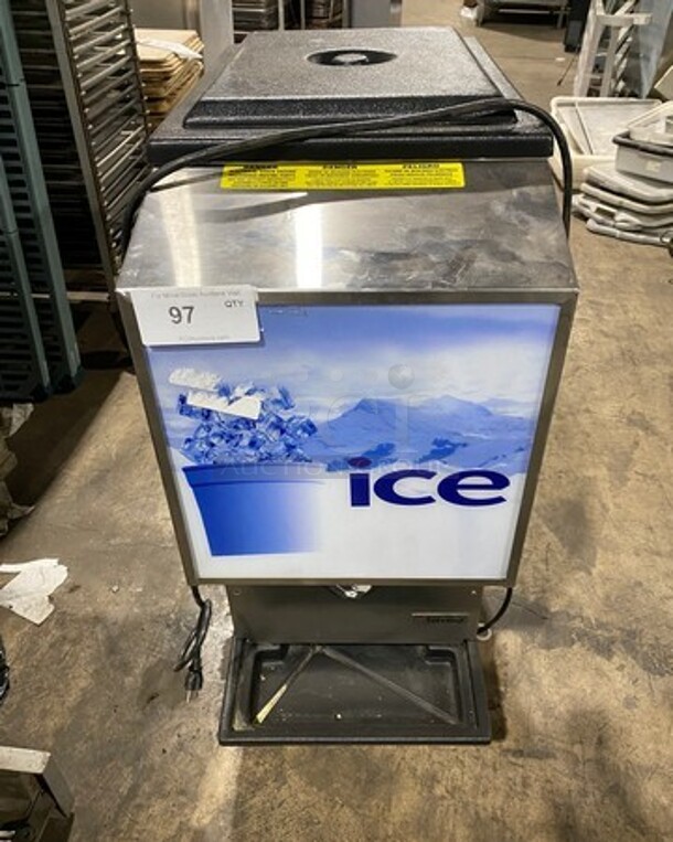 Manitowoc Commercial Countertop Ice Dispenser! All Stainless Steel! On Small Legs! Model: M90 SN: 610196452 115V 60HZ 1 Phase - Image 1 of 8