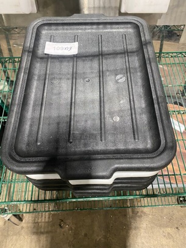 Winco Black Poly Container Lids! 13x Your Bid! - Image 1 of 7