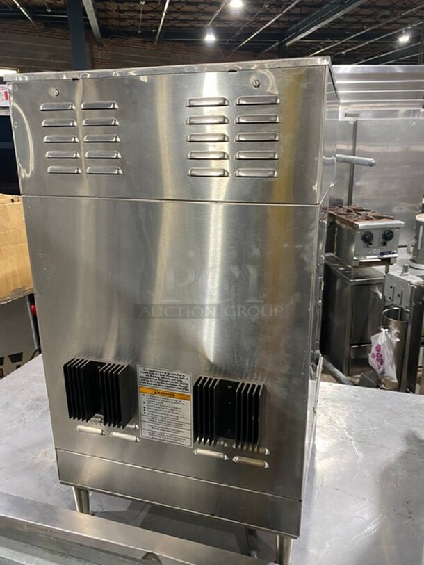 Bunn Commercial Countertop Dual Coffee Brewing Machine!  All Stainless Steel! On Small Legs! 120/208V 60HZ 1 Phase - Image 3 of 8
