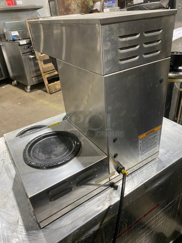 Bunn! Bunn CWTStainless Steel Commercial Countertop 3 Burner Coffee Machine Warmer!MN:VP17-3  120 Volts, 1 Phase! - Image 3 of 8