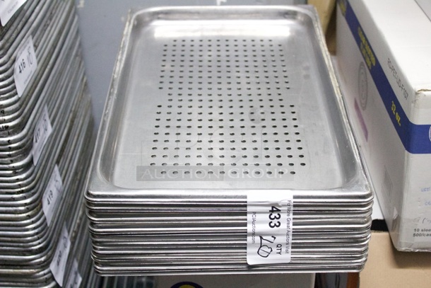 Full Size Perforated Hotel Pans, 1-1/4